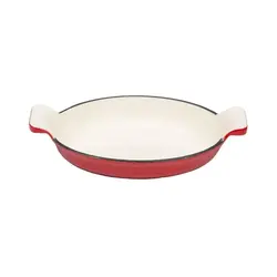 Сковорода для подачи 26*15 см 600 мл овальная эмаль чугун P.L. Proff Cuisine