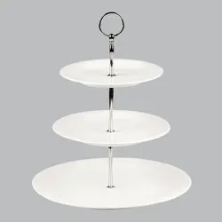 Этажерка 3 яруса h 40 см фарфор P.L. Proff Cuisine