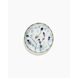 Блюдце для суповой чашки 18 см Mirtillo Tea Midnight Flowers