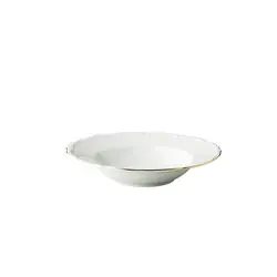 Тарелка глубокая с золот.декором 23 см