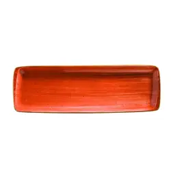 Блюдо прямоуг. 480*160 мм. Терракота, форма Мув Bonna /1/6/366/