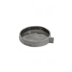 Блюдо с ручкой, D 21 см, h 3 см, ручка 3 см