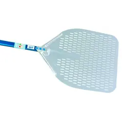 Лопата для пиццы прямоуг. перфорир. 45*45 см. l=150 см. алюм. Azzurra Gimetal /1/