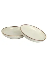 Набор салатников Porland Seasons 22 см (2 предмета), бежевый, 835 мл