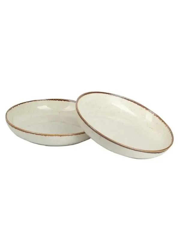 Набор салатников Porland Seasons 22 см (2 предмета), бежевый, 835 мл