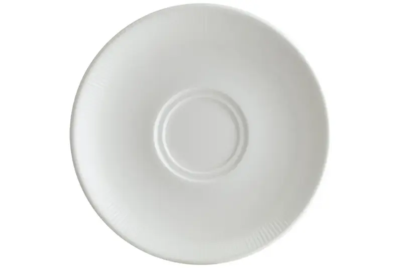 Блюдце d=160 мм. Ирис Белый (чашка 62903, 70607), форма Гурмэ Bonna /1/6/1848/ 