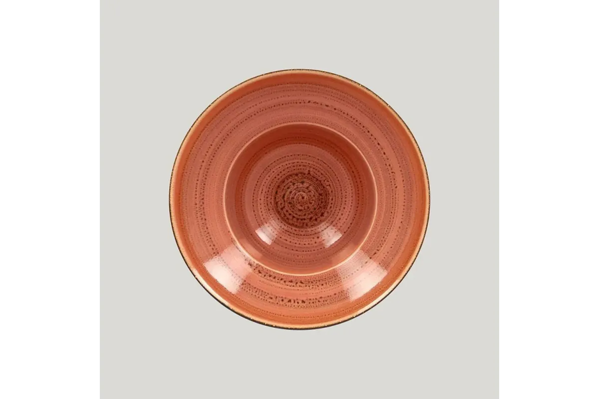 Глубокая тарелка RAK Porcelain Twirl Coral 480 мл, 26*9 см