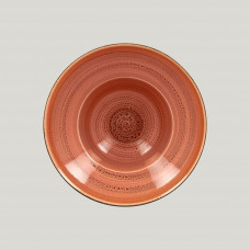 Глубокая тарелка RAK Porcelain Twirl Coral 480 мл, 26*9 см