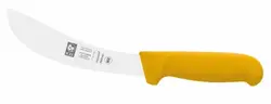 Нож для снятия кожи 150/285 мм. изогнутый, желтый SAFE Icel /1/6/