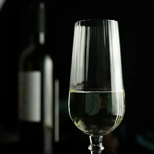 Бокал-флюте для шампанского 290 мл "Optical-2" d 5 см h23 см P.L. - BarWare [6]