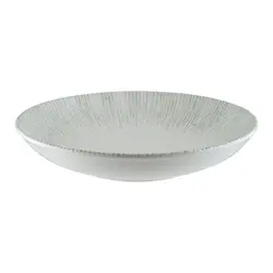 Тарелка d=250 мм. глубокая 1300 мл. h=50 мм. Ирис Серый, форма Банкет Bonna /1/6/432 