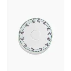 Блюдце для чайной чашки 15,8 см Blossom Milk Midnight Flowers