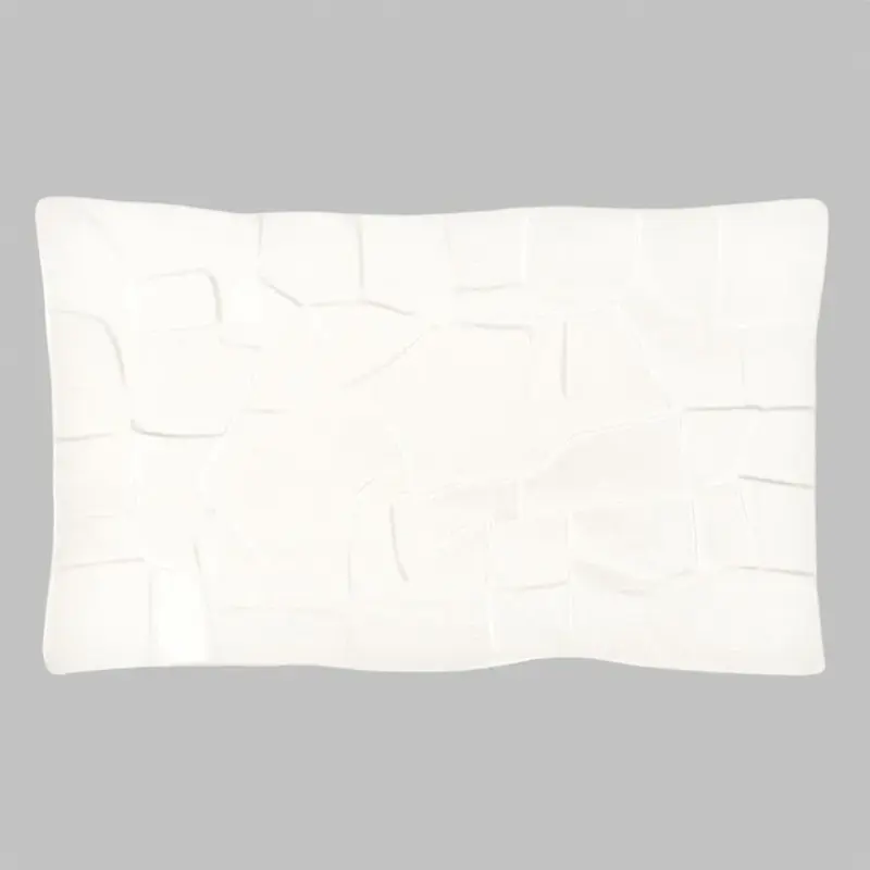 Блюдо прямоугольное 32,5*19,5 см Texture Style белое фарфор P.L. Proff Cuisine [4]