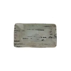 Блюдо прямоугольное 37,5x21,5 см h 2 см, Stoneware Vintage