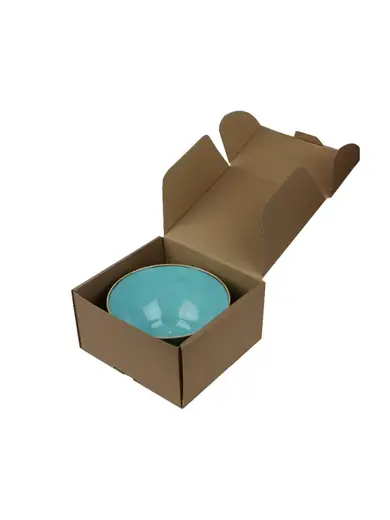 Набор из 4 предметов Porland Seasons (тарелка d 18 см, салатник d 16 см, кружка 325 мл, тарелка d 26 см), фарфор, цвет бирюзовый