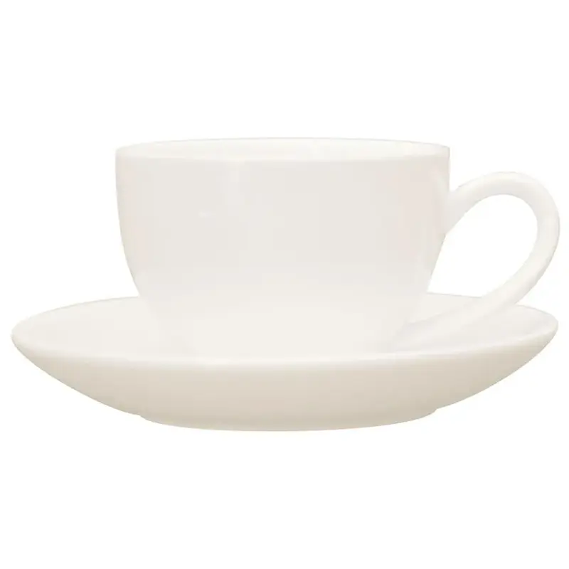 Чайная пара 200 мл белая фарфор P.L. Proff Cuisine [4]