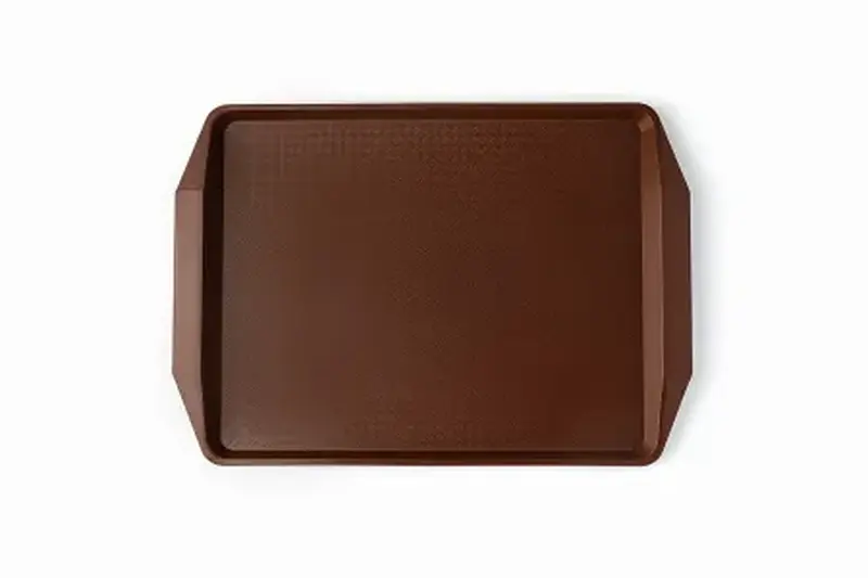 Поднос 42*30 см. темно-коричневый поверхность классик (167) MGprof /1/10/