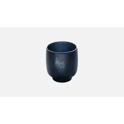 Чашка без ручки 100 мл, d 7 см, h 6,6 см, цвет черный, Nara