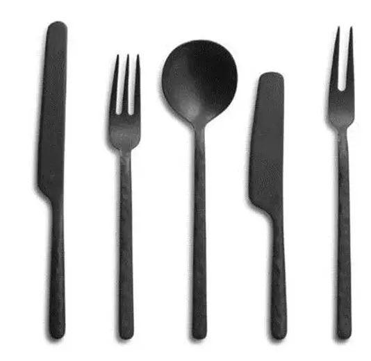 Ложка десертная COMAS, Kodai 18% Vintage Black