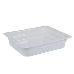 Гастроемкость 1/2 h=65 мм. 3 л. белая фарфор Bonna /1/