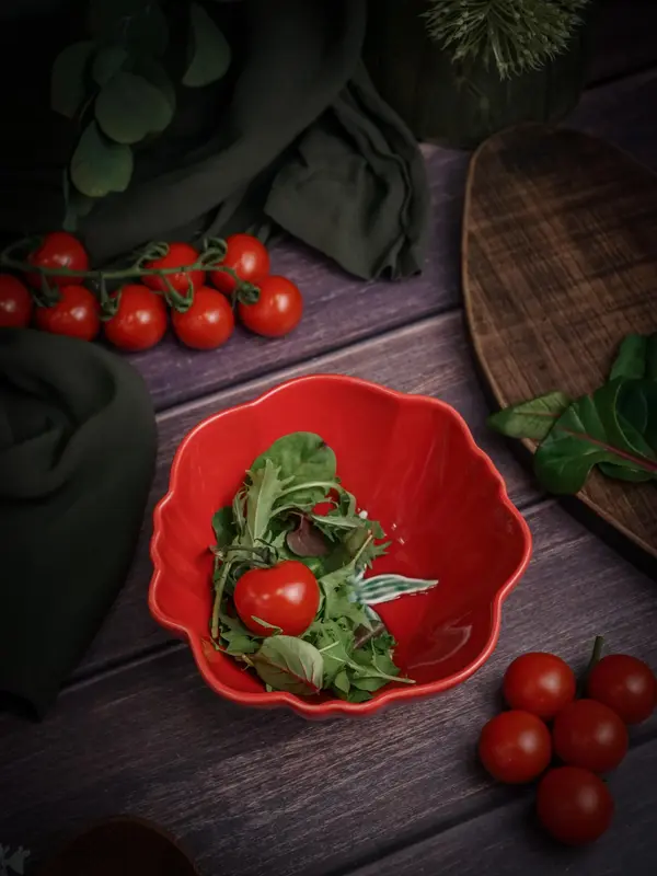 Салатник d 12,5 см h 4,2 см, Tomato