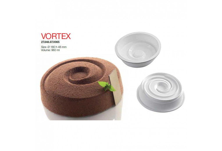 Форма кондитерская Silikomart VORTEX, силикон, 18*4,8 см, Италия