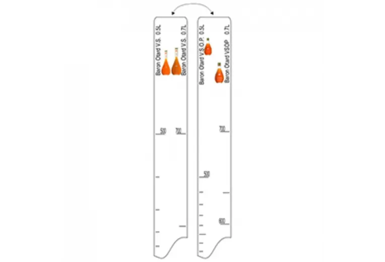 Барная линейка Baron Otard VS/VSOP (500мл/700мл), P.L. Proff Cuisine