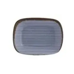 Hypnosis Light Blue Салатник прямоугольный 13см