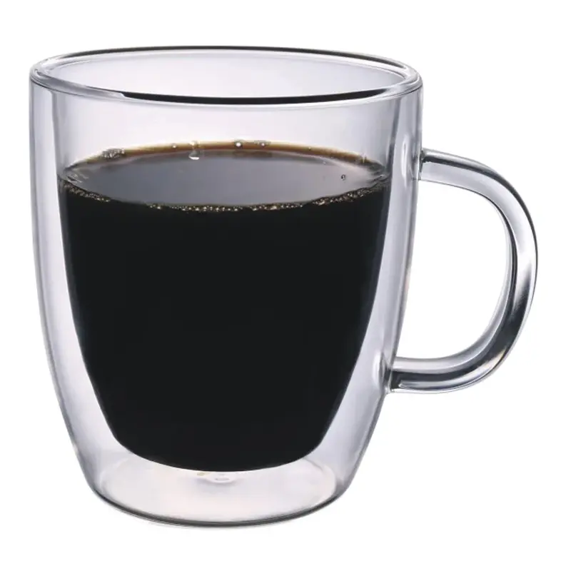 Кружка 120 мл Classic прозрачная набор 2 шт. d 6,5 см h7,5 см термостекло P.L. [1]