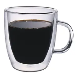 Кружка 120 мл Classic прозрачная набор 2 шт. d 6,5 см h7,5 см термостекло P.L. [1]