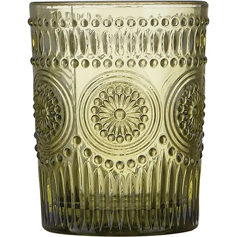 Стакан, Олд фэшн стекло, Probar, Amber, 250 мл, оливковый