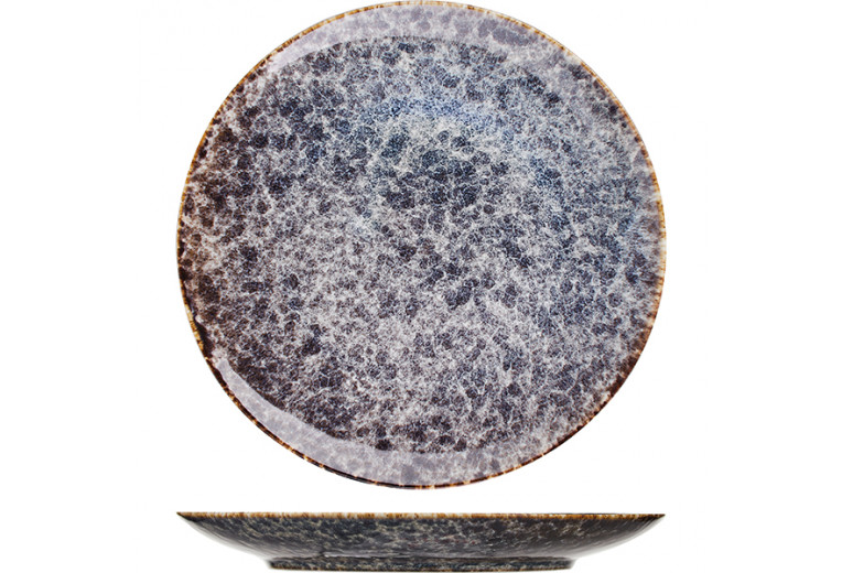 Тарелка плоская, KUNSTWERK, Stone, 25 см 