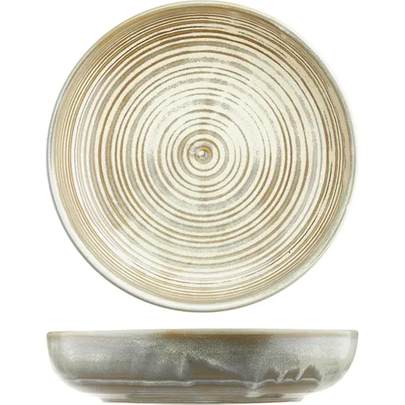 Салатник полуглубокий, KUNSTWERK, Agave, 19.5 см, 600 мл 