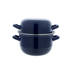 Кастрюля для мидий, Enart, 2,6 л, синяя