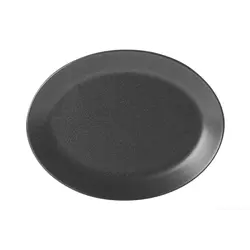 Блюдо овальное, Porland, Seasons Black, 24x19 см