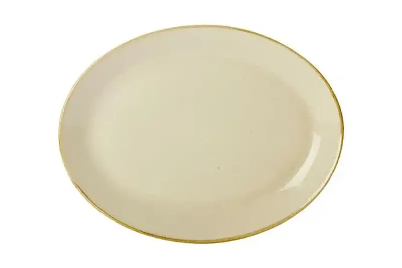 Блюдо овальное, Porland, Seasons Yellow, 31х24 см