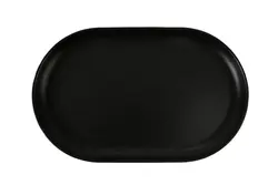 Блюдо овальное, Porland, Seasons Black, 32х20 см