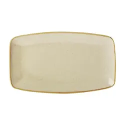 Блюдо прямоугольное с закругленными краями, Porland, Seasons Yellow, 31х18 см