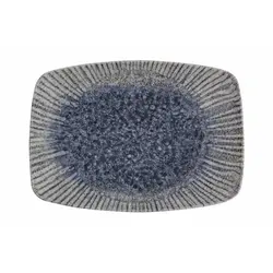 Блюдо прямоугольное, Porland, Iris Blue, 32х23 см