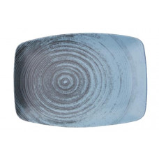 Блюдо прямоугольное, Porland, Lykke Turquoise, 32х23 см