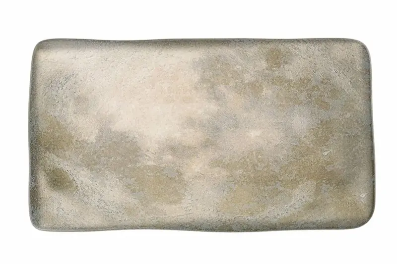 Блюдо прямоугольное,PORLAND, STONEWARE SELENE, 37,5 x 21,5 х 2 см