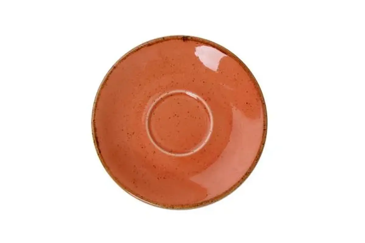 Блюдце для кофейной чашки, Porland, Seasons Orange, 12 см