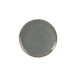Тарелка для пиццы, Porland, Seasons Dark Grey, 28 см 