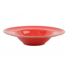 Тарелка для пасты, Porland, Seasons Red, 25 см, 500 мл