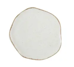 Тарелка с волнообразным краем, Porland, Seasons Beige, 21 см 