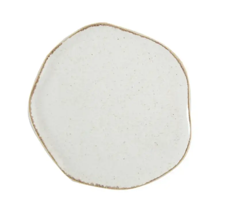 Тарелка с волнообразным краем, Porland, Seasons Beige, 21 см 