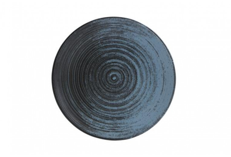 Тарелка плоская без рима, Porland, Lykke Turquoise, 17 см