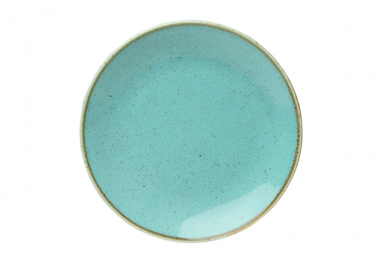 Тарелка плоская, Porland, Seasons Turquoise, 18 см
