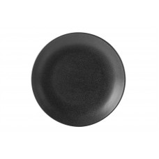 Тарелка плоская, Porland, Seasons Black, 18 см 