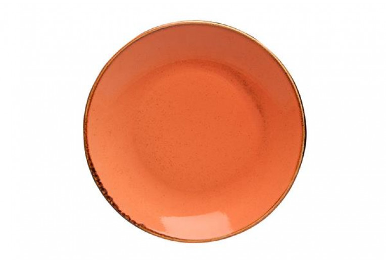 Тарелка плоская, Porland, Seasons Orange, 18 см 